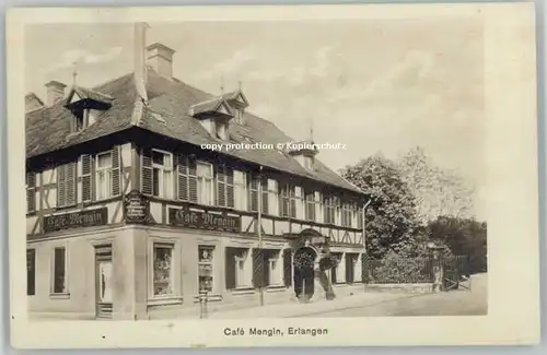 Erlangen Cafe Mengin x 1920