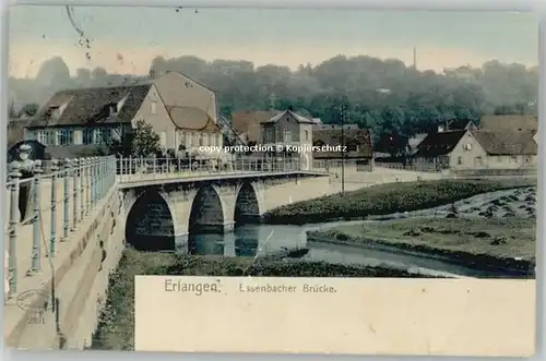 Erlangen Essenbacher Bruecke x 1908