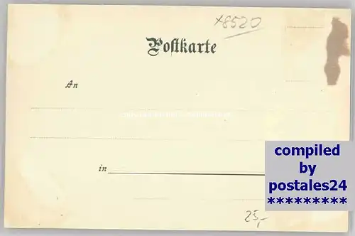 Erlangen Postgebaeude * 1900