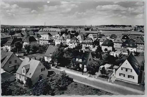 Erlangen Erlangen Siemenssiedlung ungelaufen ca. 1955 / Erlangen /Erlangen Stadtkreis