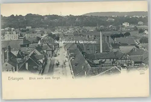 Erlangen Erlangen  ungelaufen ca. 1900 / Erlangen /Erlangen Stadtkreis