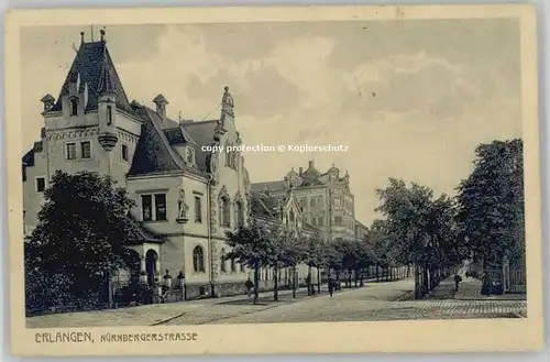 Erlangen Nuernbergerstrasse x 1913