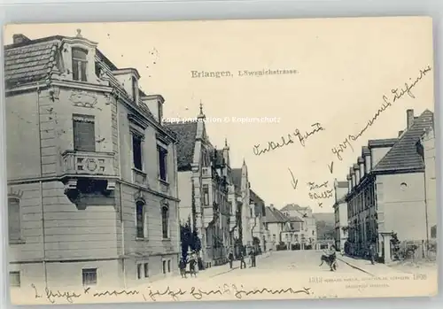 Erlangen Loewenichstrasse x 1907
