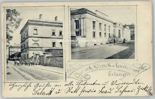 Erlangen Krankenhaus x 1905
