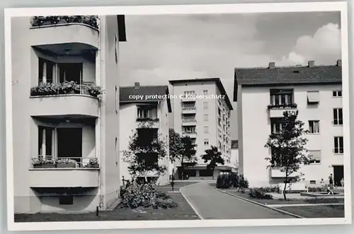 Erlangen Erlangen Siemens Siedlung  ungelaufen ca. 1955 / Erlangen /Erlangen Stadtkreis