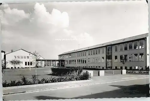 Erlangen Erlangen Pestalozzi Schule  ungelaufen ca. 1955 / Erlangen /Erlangen Stadtkreis