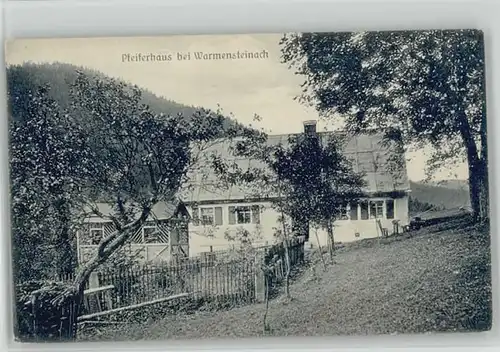 Warmensteinach Pfeiferhaus *