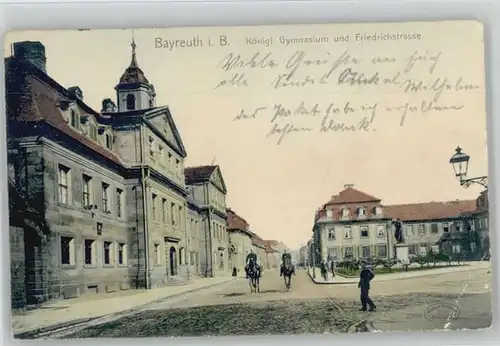 Bayreuth Gymnasium Friedrichstrasse x