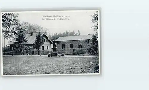Bischofsgruen Waldhaus Hirschhorn x 1937