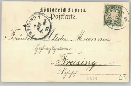 Bamberg Schoenleinspalz x 1898