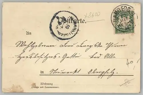 Bamberg Altenburg Michaelsberg x 1898