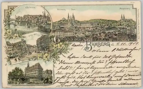Bamberg Altenburg Michaelsberg x 1901