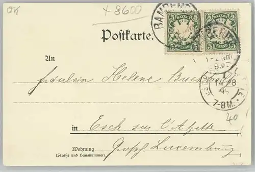 Bamberg  x 1899