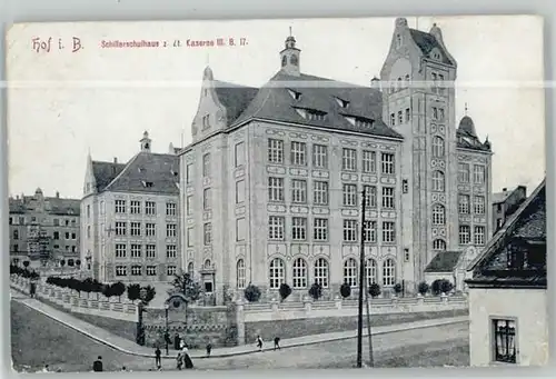 Hof Saale Schillerschulhaus Kasernen x