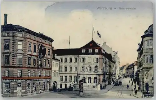 Wuerzburg Theaterstrasse x