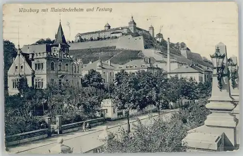 Wuerzburg Mainlaenderheim Festung x