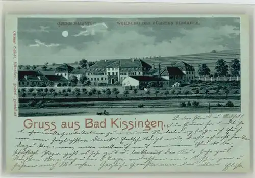 Bad Kissingen Bad Kissingen Obere Saline Bismarcks Wohnung x / Bad Kissingen /Bad Kissingen LKR