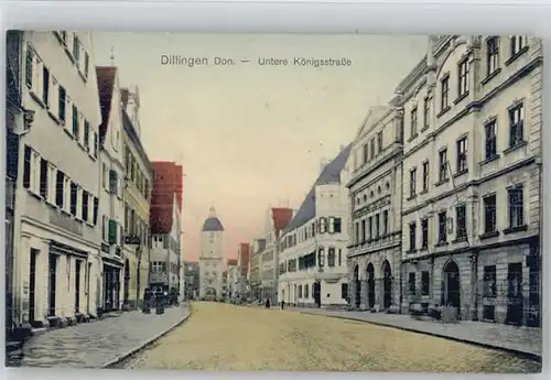 Dillingen Donau Dillingen Donau Koenigstrasse x / Dillingen a.d.Donau /Dillingen Donau LKR