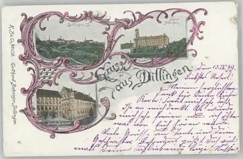 Dillingen Donau Schloss Priesterseminar x