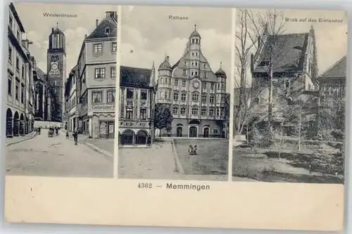 Memmingen Westerstrasse Rathaus Einlasstor x