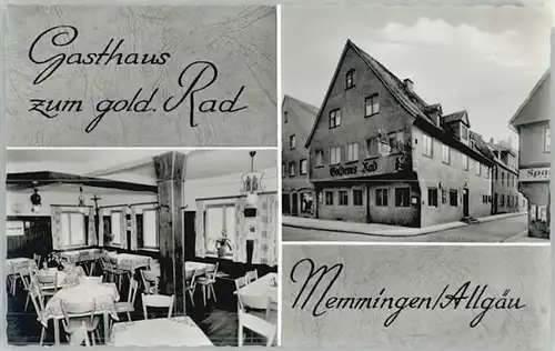 Memmingen Gasthaus zum goldenen Rad *