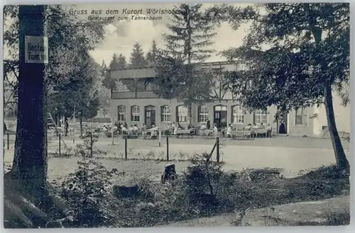 Bad Woerishofen Restaurant Tannenbaum x 1910