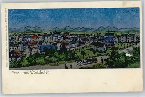 Bad Woerishofen Bad Woerishofen Lunakarte 9016 x 1906 / Bad Woerishofen /Unterallgaeu LKR