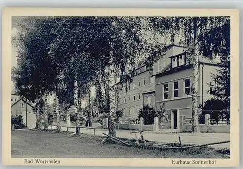 Bad Woerishofen Kurhaus Sonnenhof x 1930