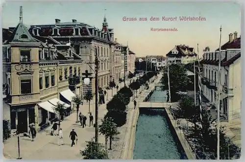 Bad Woerishofen Kurpromenade x 1912
