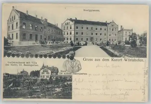 Bad Woerishofen Herr Dr. Alfred Baumgarten x 1904