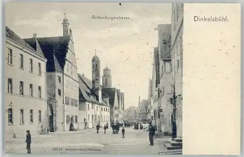 Dinkelsbuehl Dinkelsbuehl Rothenburgerstrasse * / Dinkelsbuehl /Ansbach LKR