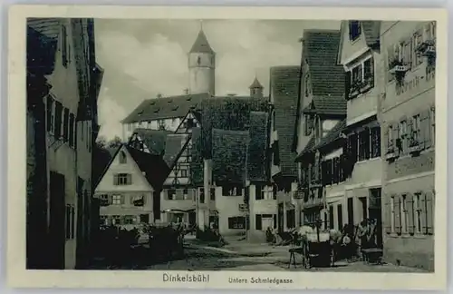 Dinkelsbuehl Dinkelsbuehl Schmiedgasse * / Dinkelsbuehl /Ansbach LKR