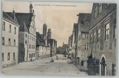 Dinkelsbuehl Rothenburgertor Strasse *