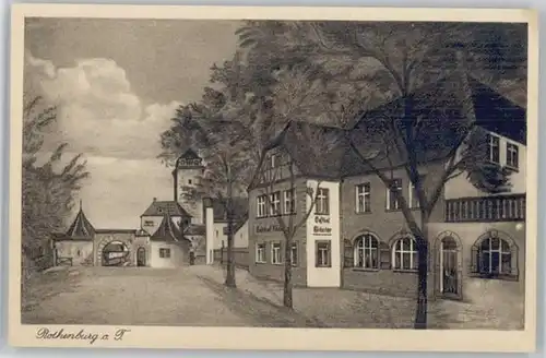 Rothenburg Tauber Gasthof Roedertor *