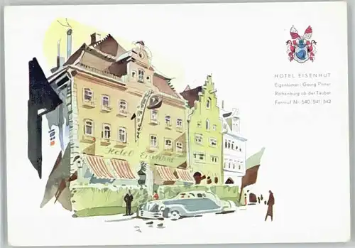 Rothenburg Tauber Hotel Eisenhut *