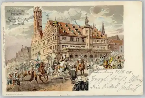 Rothenburg Tauber KuenstlerK. Zinn x 1904