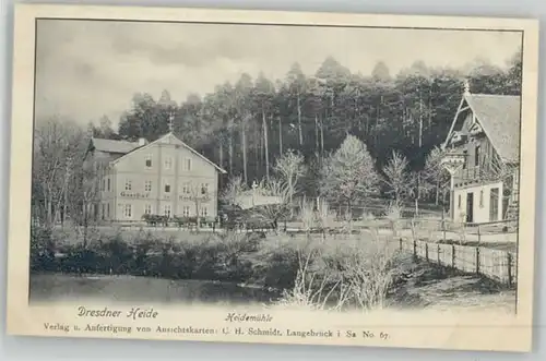 Dresden Dresdner Heide Gasthof zur Heidemuehle *