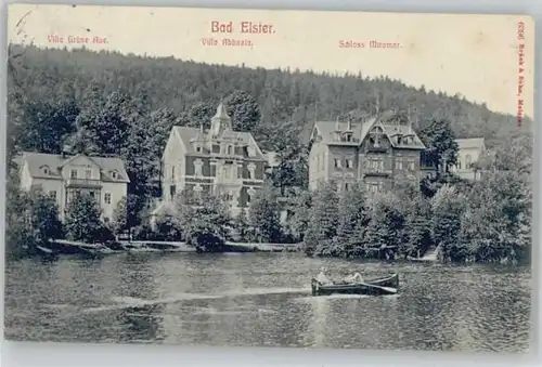 Bad Elster Bad Elster Villa Gruene Aue Villa Abbazia Schloss Miramar x / Bad Elster /Vogtlandkreis LKR