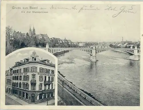 Basel Rheinbruecke x