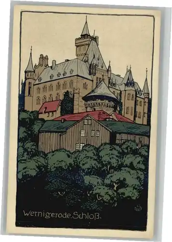 we46577 Wernigerode Harz  * Kategorie. Wernigerode Alte Ansichtskarten