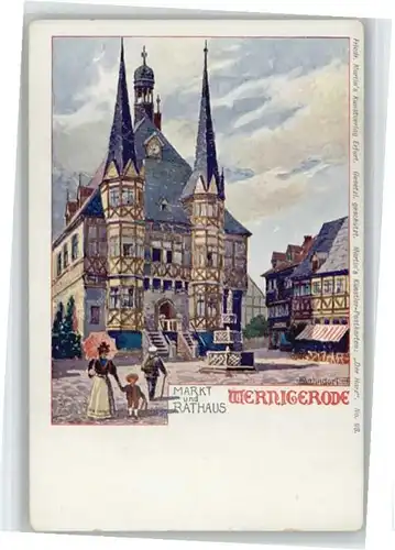 we46619 Wernigerode Harz  * Kategorie. Wernigerode Alte Ansichtskarten