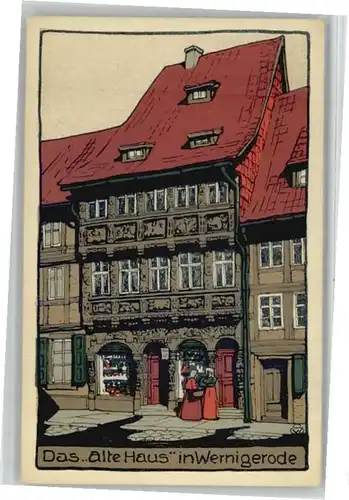 we46628 Wernigerode Harz  * Kategorie. Wernigerode Alte Ansichtskarten