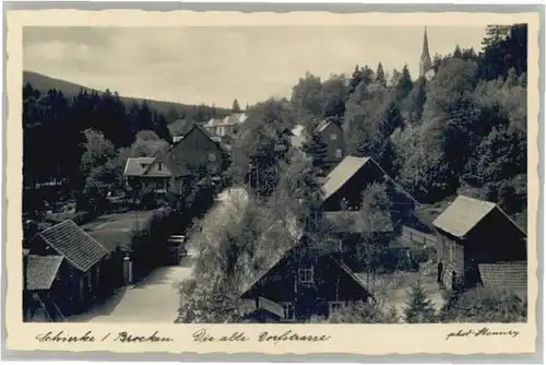 Schierke Harz Schierke Dorfstrasse * / Schierke Brocken /Harz LKR