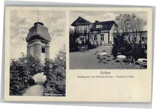 Erfurt Restaurant Bismarckturm x