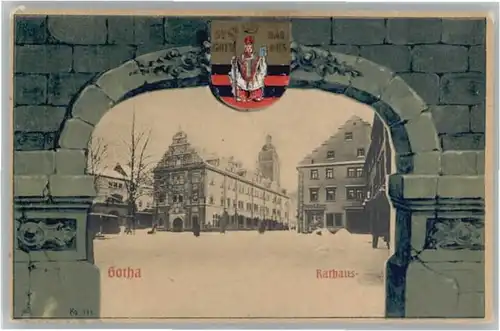 Gotha Thueringen Gotha Rathaus Wappen * / Gotha /Gotha LKR