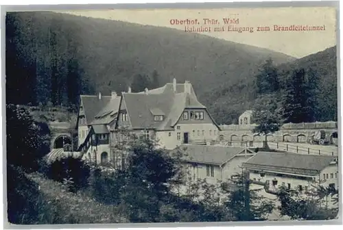 Oberhof Thueringen Bahnhof  x