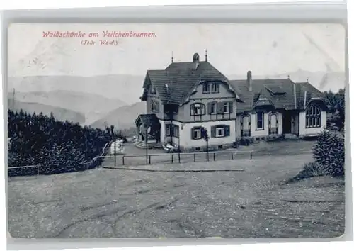 Oberhof Thueringen [Stempelabschlag] Waldschaenke Veilchenbrunnen x