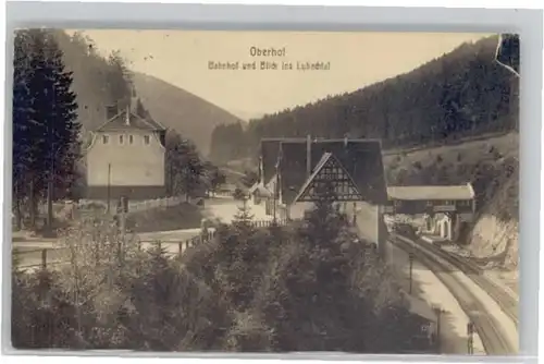 Oberhof Thueringen Bahnhof Lubachtal x