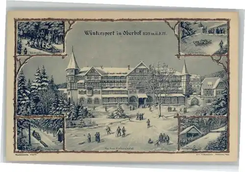 Oberhof Thueringen Oberhof Thueringen  * / Oberhof Thueringen /Schmalkalden-Meiningen LKR