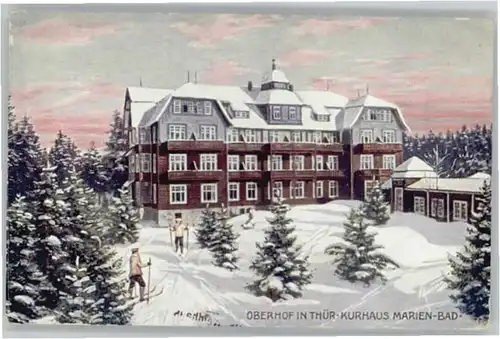 Oberhof Thueringen Kurhaus Marien Bad *